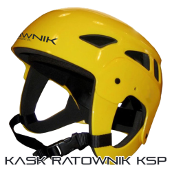 Kask RATOWNIK KSP (żółty/czerowny)