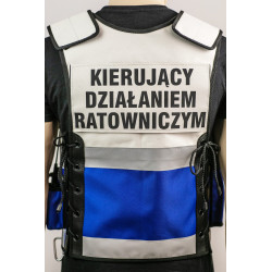 Kamizelka KIERUJĄCY DZIAŁANIEM RATOWNICZYM KDR