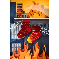 Skarpetki "The Fireman KIDS" - skarpetki dla dzieci by ManyMornings