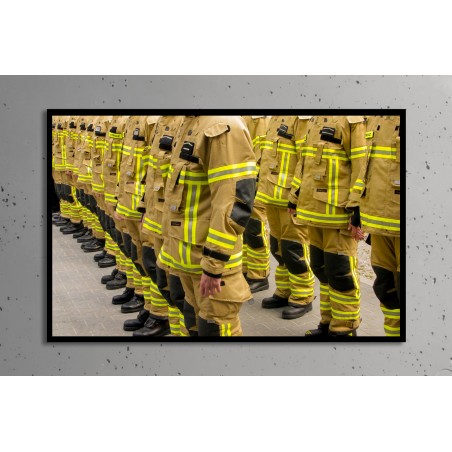 Plakat: Strażacy