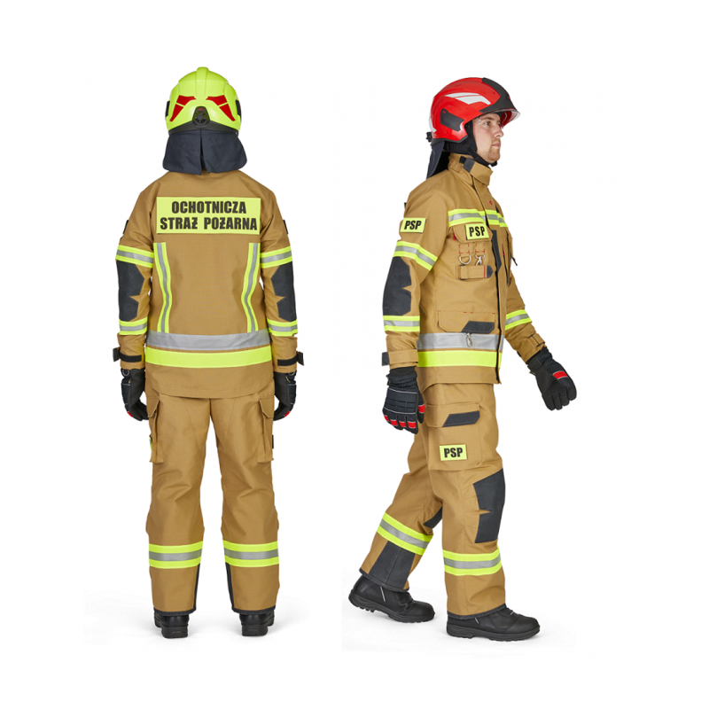 Ubranie specjalne Rosenbauer FIRE MAX SF 3-częściowe zgodne z OPZ KGPSP